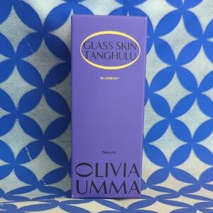 Olivia Umma GLASS SKIN TANGHULU BLUEBERRY SERUM New In The Box Full Size 1.35 Oz